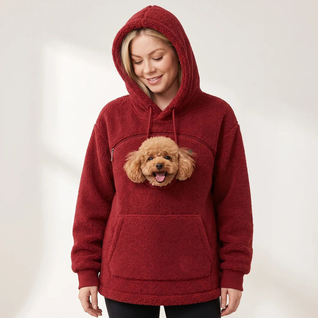 Womens Fleece Hooded Sweatshirt