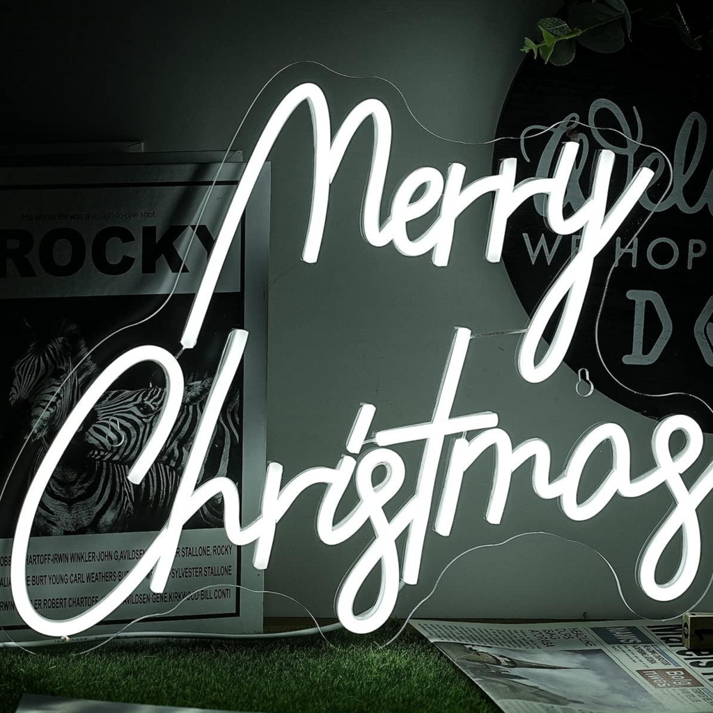 Dimmable LED Neon Light for Christmas Party Wall Decor USB Powered teemdrop