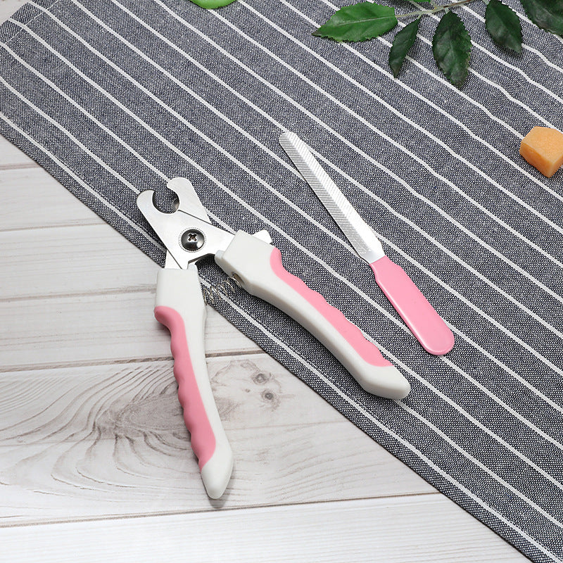 Pet Nail Clipper Stainless Steel Blade with Safety Guard