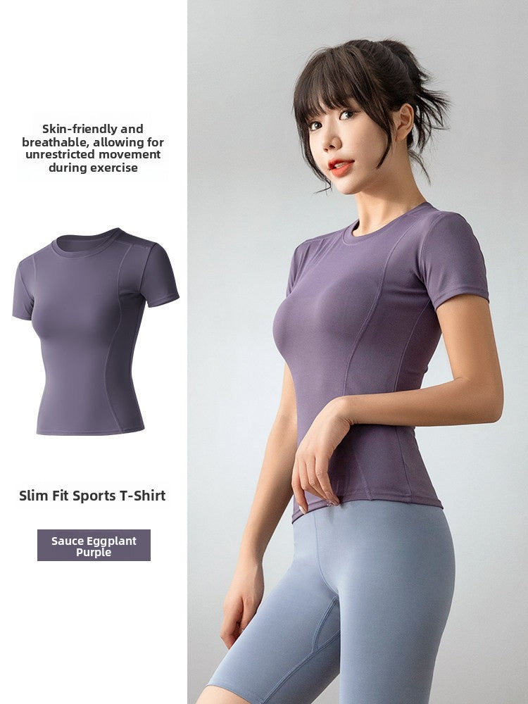 Womens Quick-Dry Fitness T-Shirt