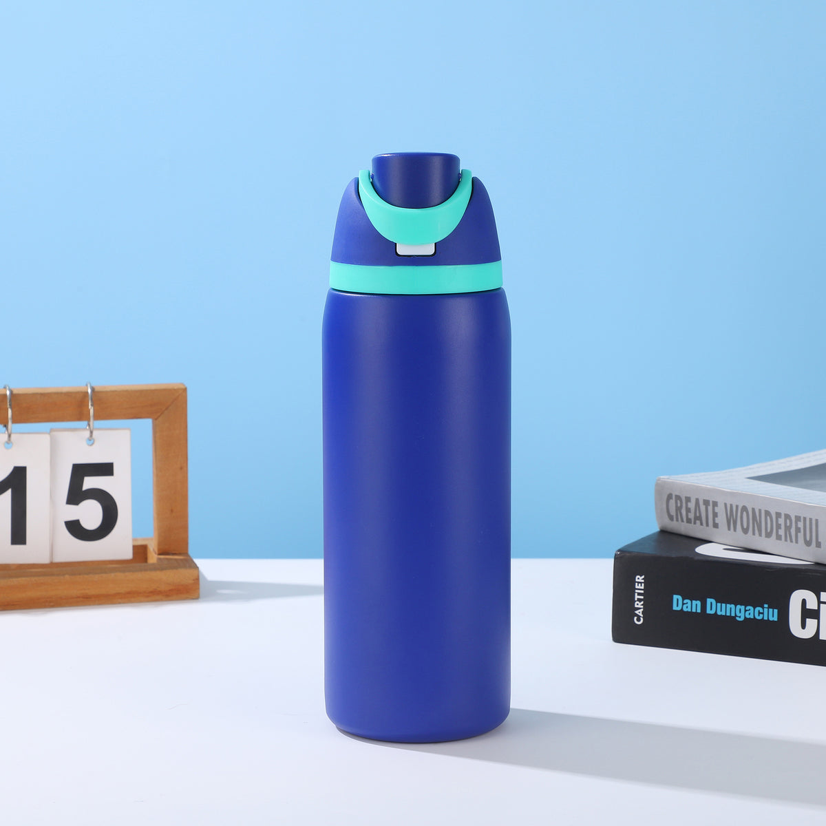 Stainless Steel Insulated Water Bottle with Handle