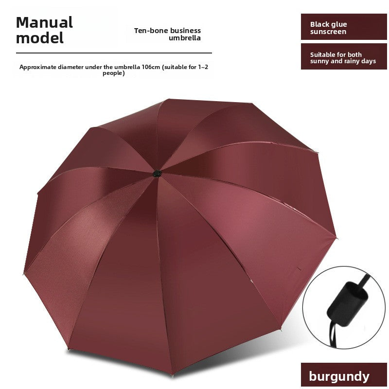 Automatic 24-hour umbrella for rain and sunshine