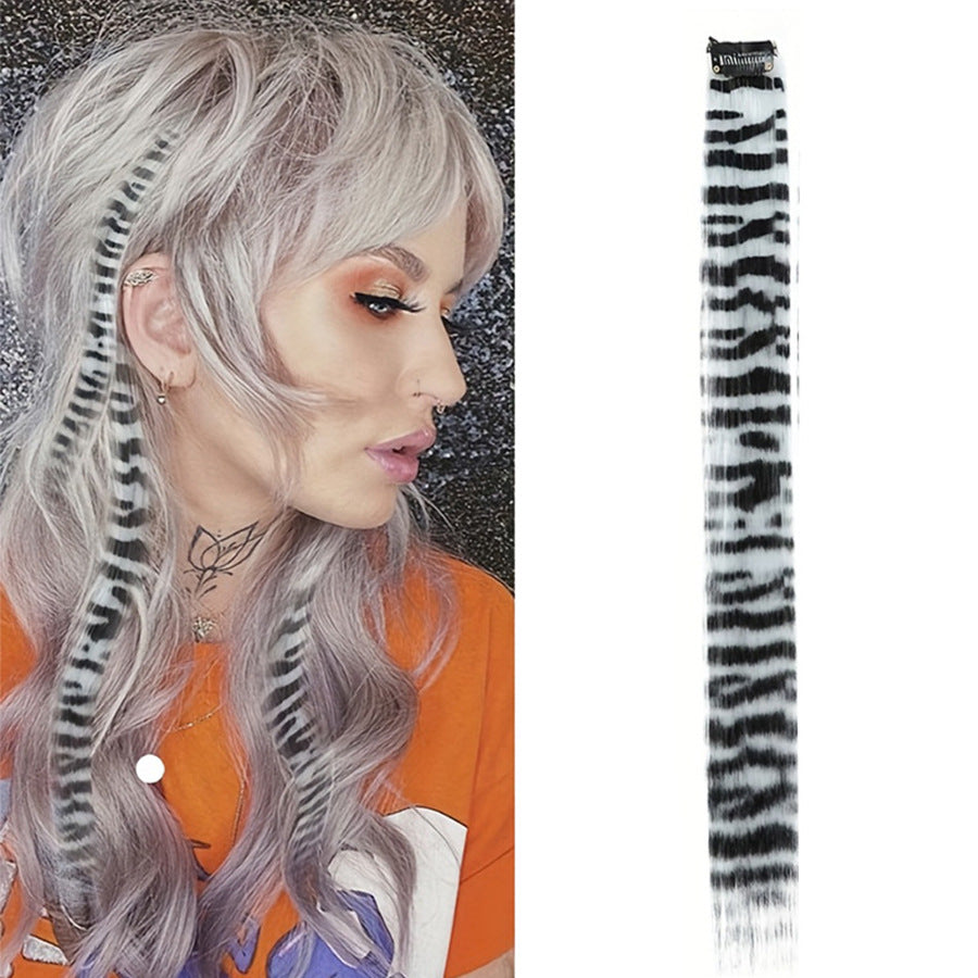 Ear-hook dye wig teemdrop