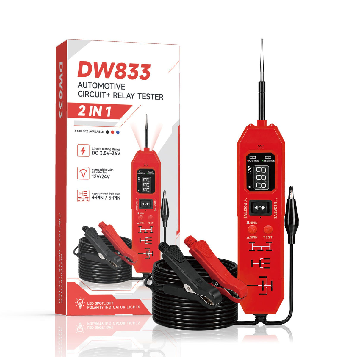 Automotive Relay Circuit Diagnostic Tester