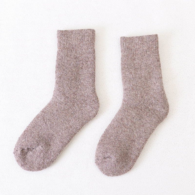Men's and Women's Wool Blend Warmth-Keeping Winter Socks teemdrop