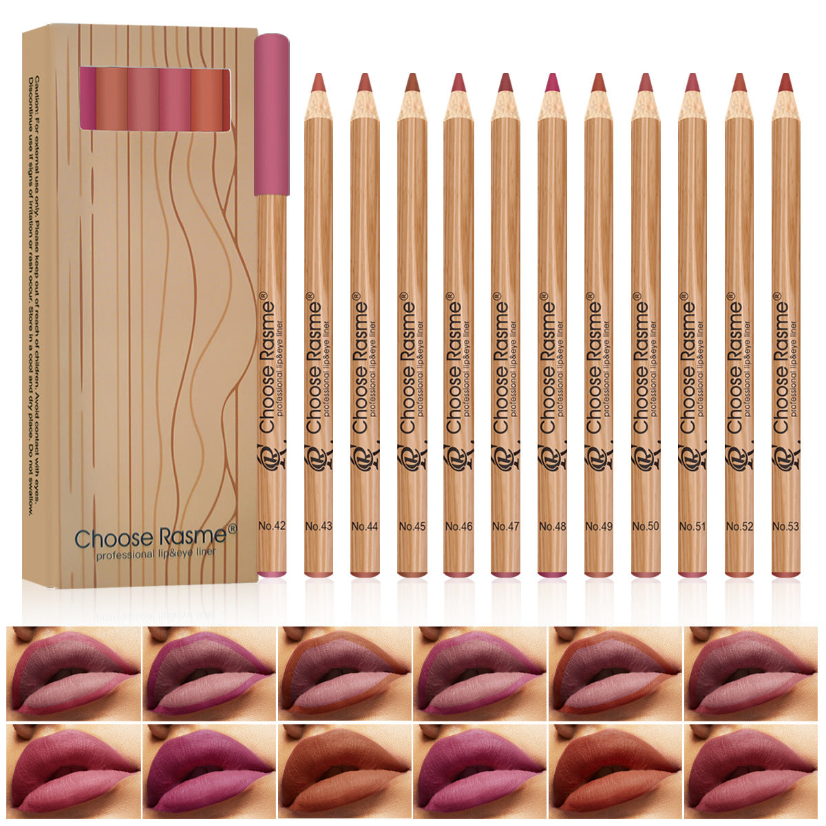 Nude matte lip liner teemdrop