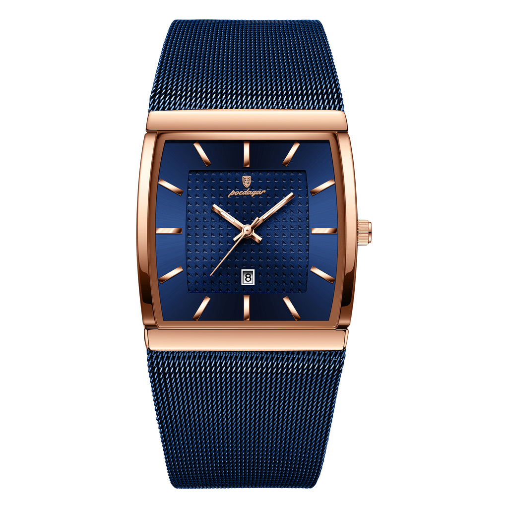 Ultra-Thin Men's Square Quartz Watch teemdrop