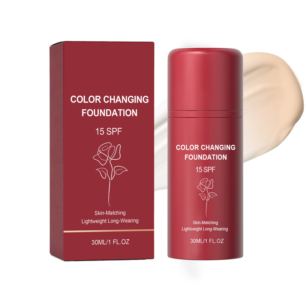 Natural Color Temperature-Adjusting Foundation Liquid