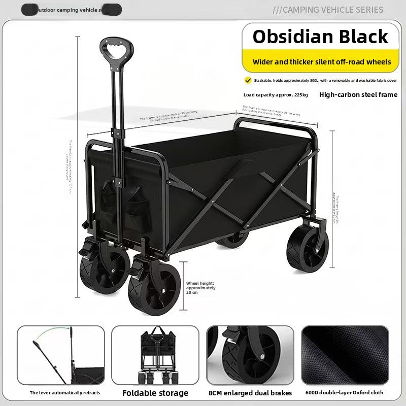 Outdoor folding trolley teemdrop
