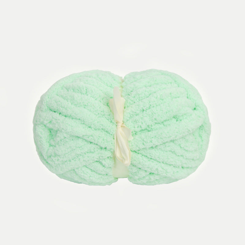 Thick Woolen Ribbon Yarn for Hand Knitting