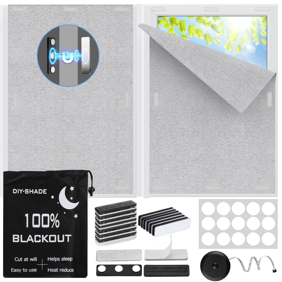 Portable blackout curtains teemdrop