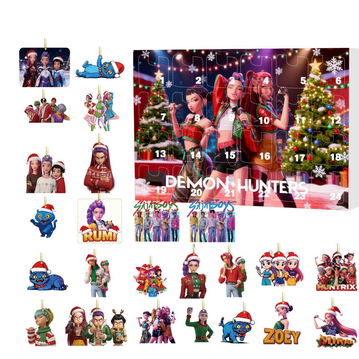 Acrylic Christmas Countdown Calendar