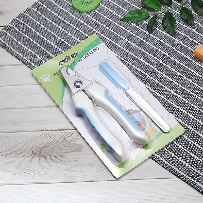 Pet Nail Clipper Stainless Steel Blade with Safety Guard