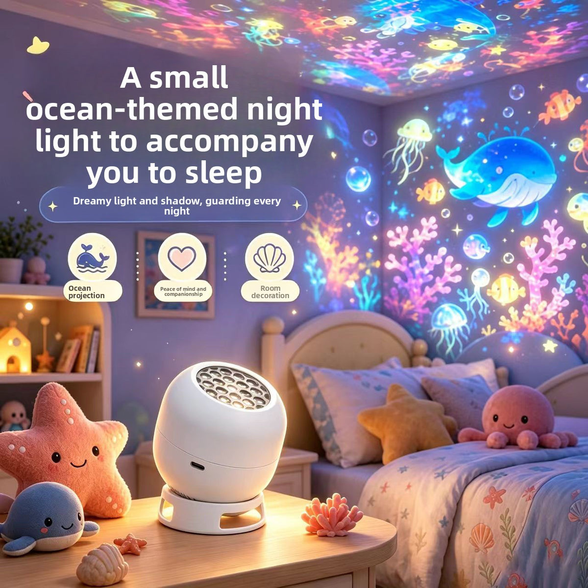 Rotating Themed Projection Light