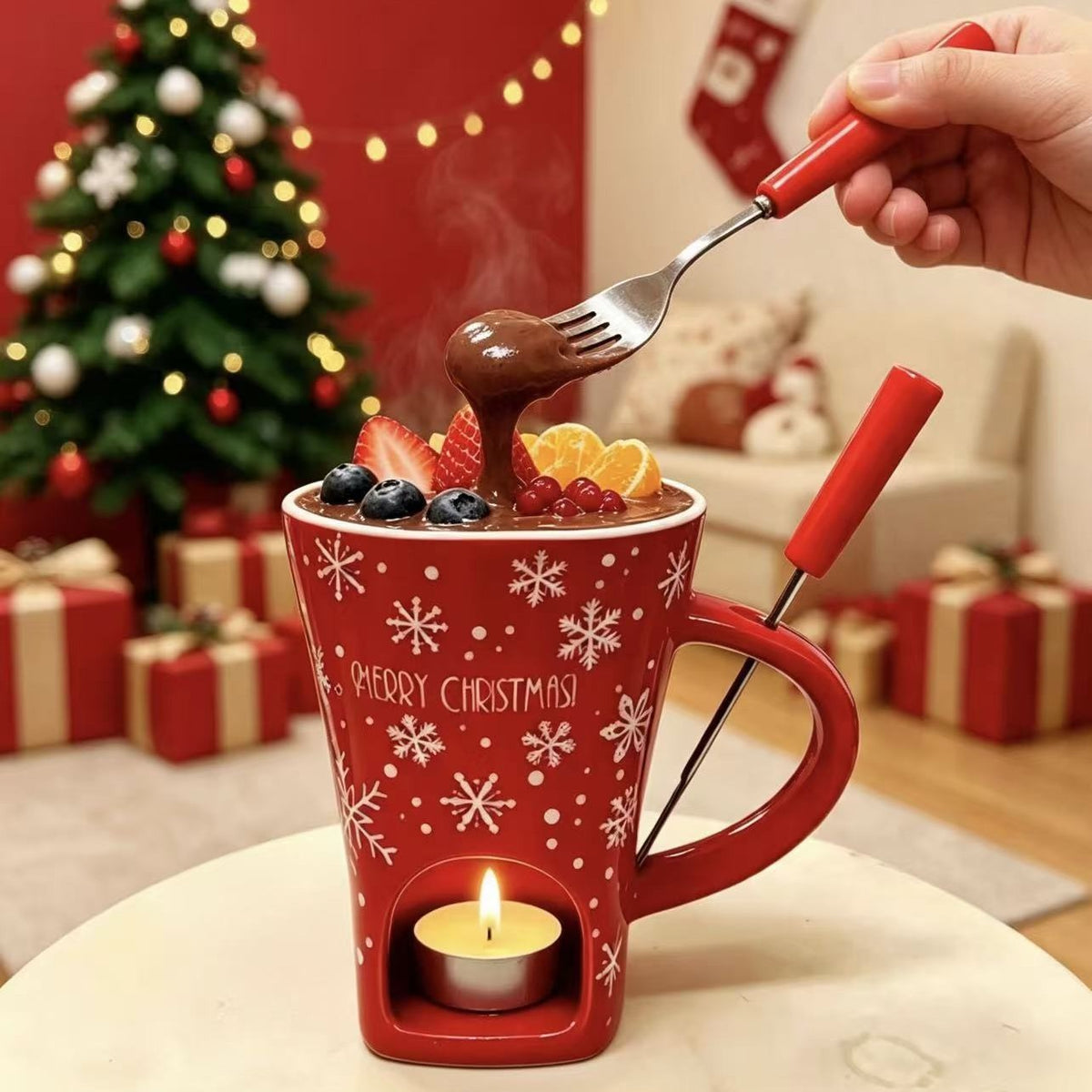 Christmas ceramic mug