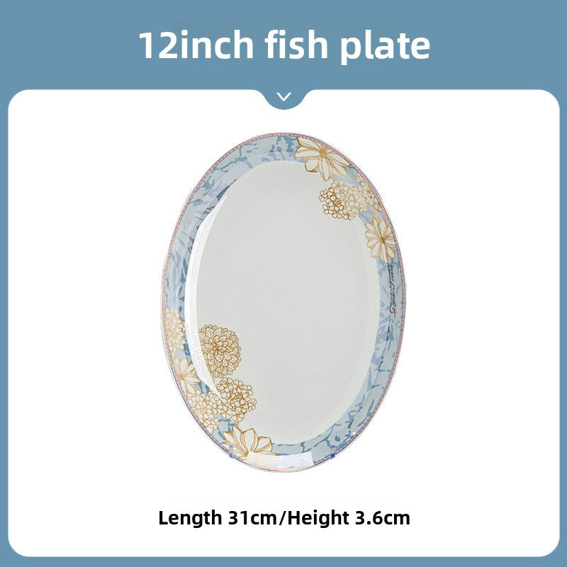 Jingdezhen Bone China Tableware Set