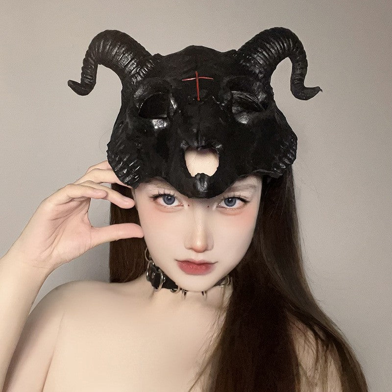 Halloween Second Dimension Half Face Mask