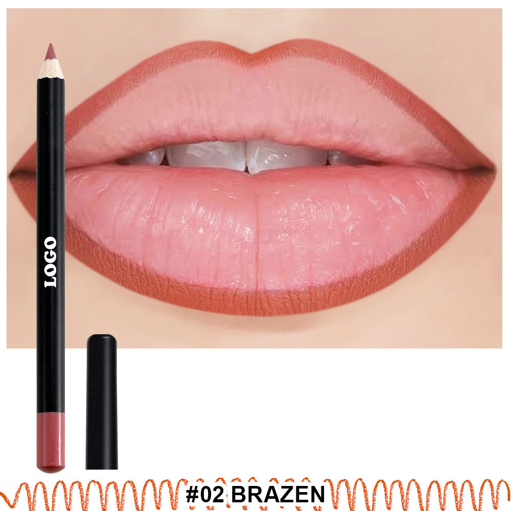 Waterproof Matte Non-Fading Nude Lip Liner Long Lasting Color teemdrop