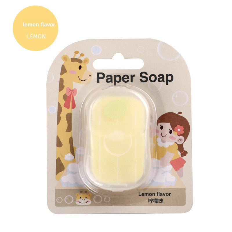 Disposable Paper Soap Sheets