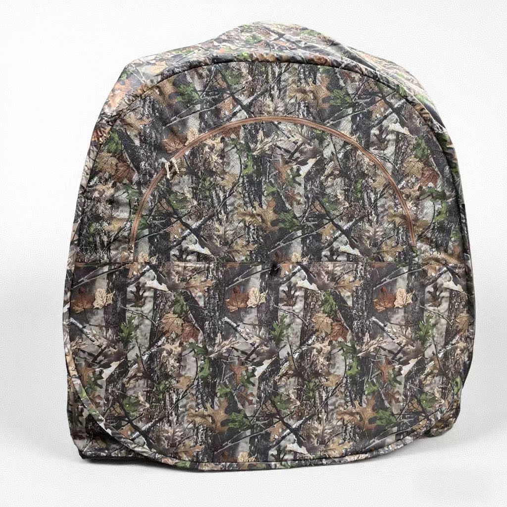 Forest exploration - quickly set up camouflage tent teemdrop