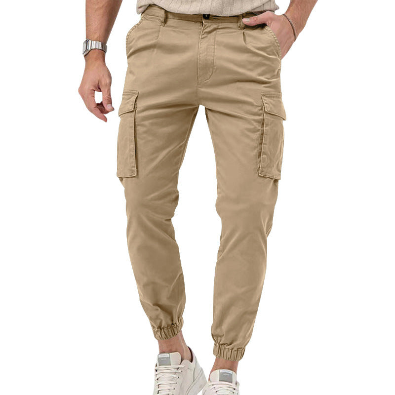 Multi-pocket work pants