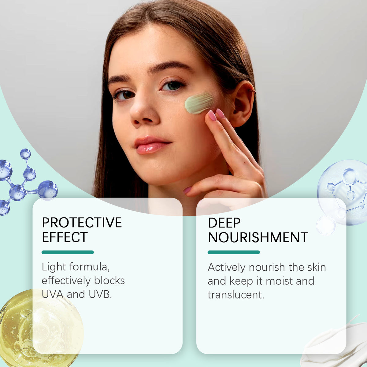 Gentle Nourishing Moisturizing Protective Cream teemdrop