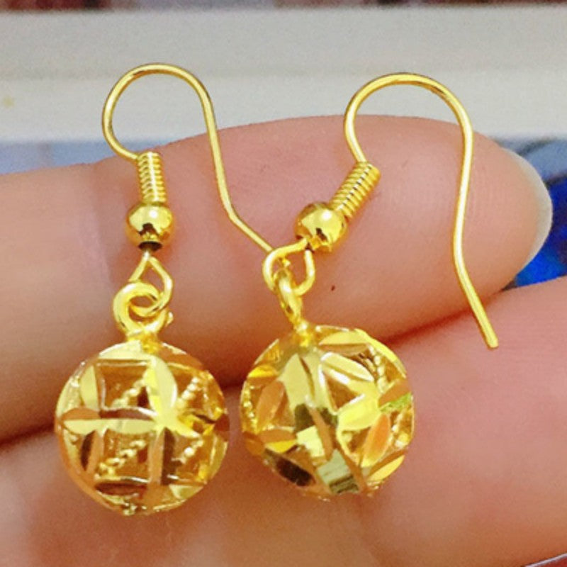 Women's Gold-Plated Alloy Earrings