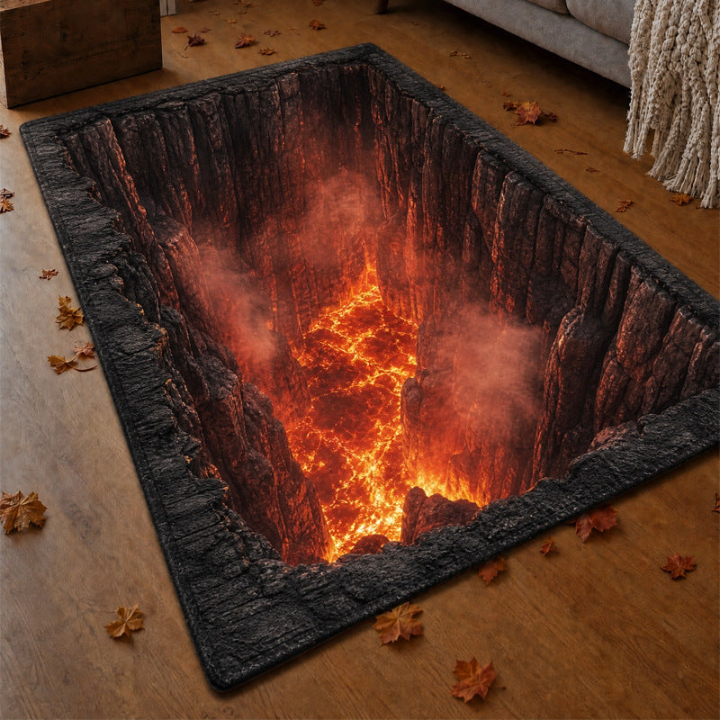 Halloween Crystal Velvet Decorative Carpet