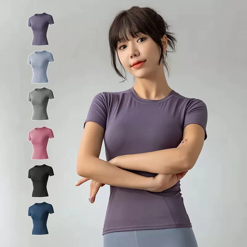 Womens Quick-Dry Fitness T-Shirt