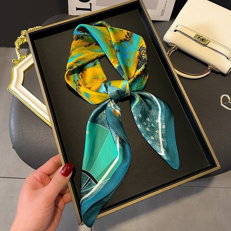 Fashion Print Versatile Neck Scarf