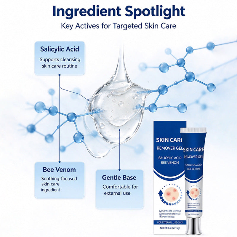 Exterior skin care gel teemdrop