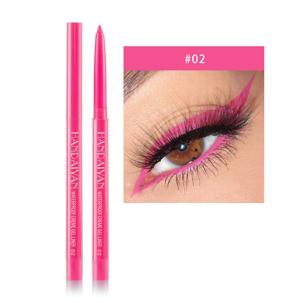 Colorful Waterproof Eyeliner Gel Pen teemdrop