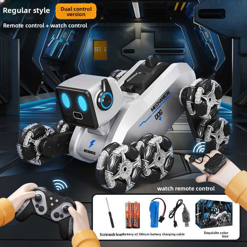 Intelligent remote-controlled robot dog
