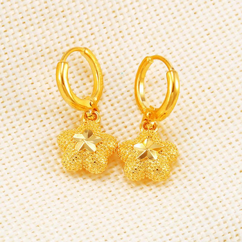 Women's Gold-Plated Alloy Earrings