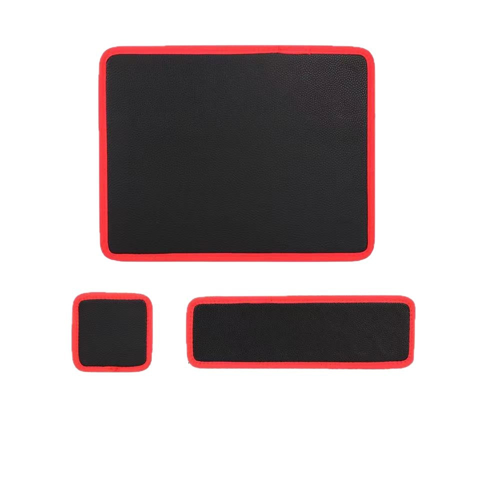 3-Piece Magnetic Tool Mat Set, Leather Organizer for Parts Storage