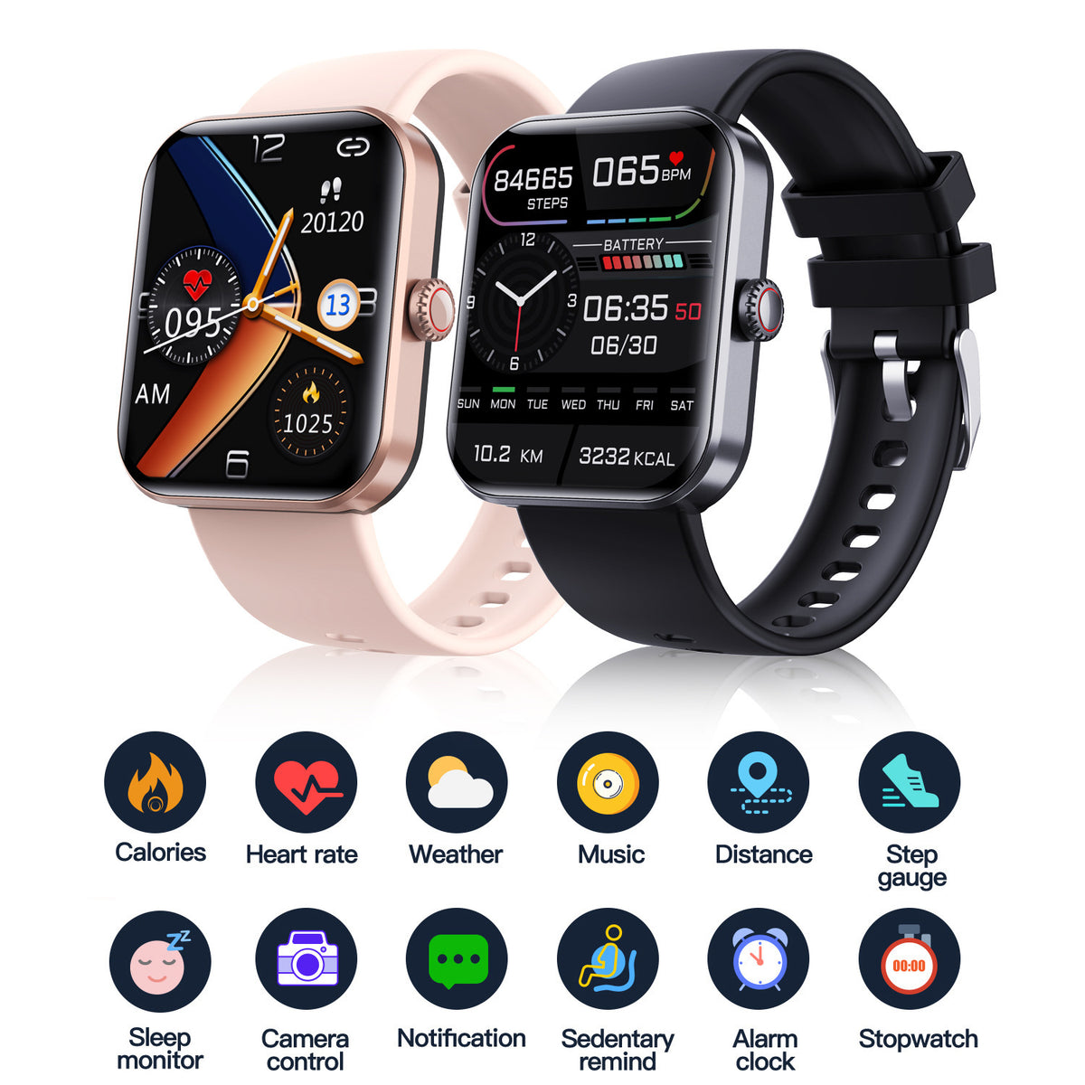 F57L Smart Watch with Health Monitoring