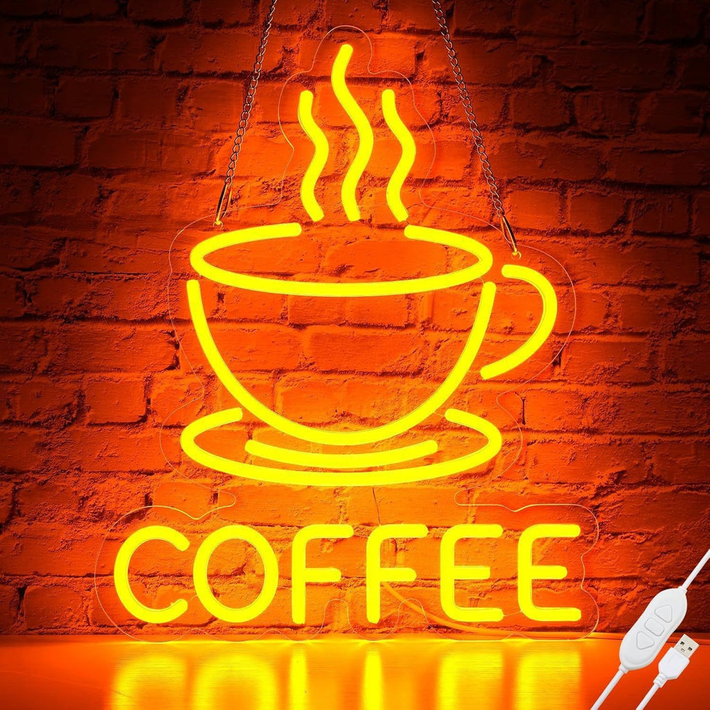 USB Powered LED Neon Light Bar Cafe Bar Home Party Wall Hanging Decorative Lamp teemdrop