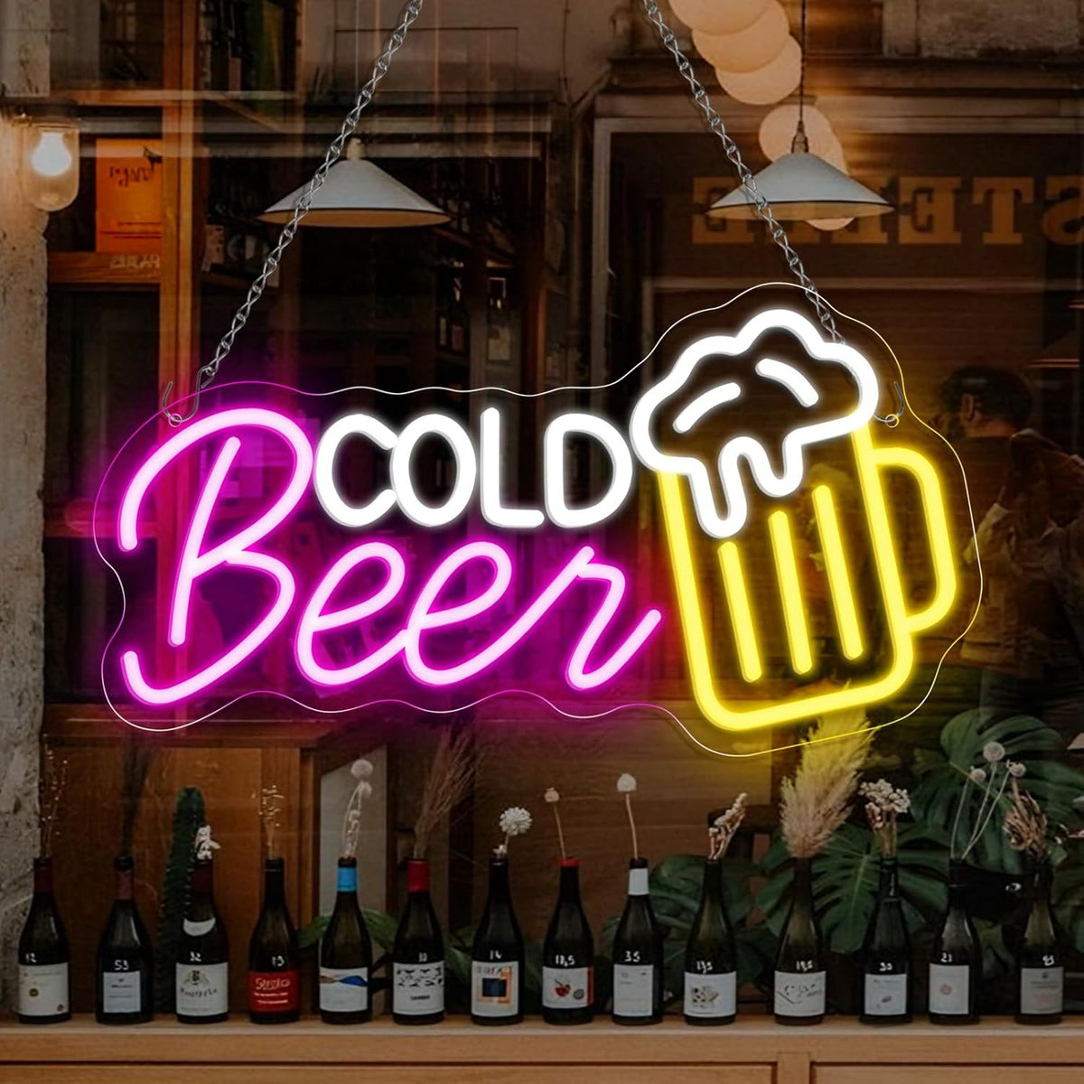Dimmable LED Neon Sign Light teemdrop
