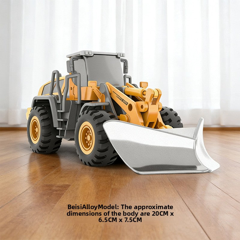 Alloy Construction Tower Crane Toy Vehicle with Movable Parts for Kids