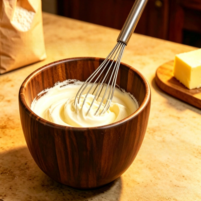 Wooden Salad Bowl teemdrop