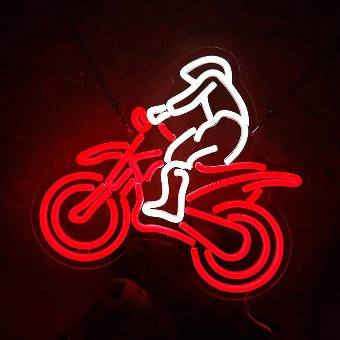 USB Powered Motorcycle Neon Light teemdrop