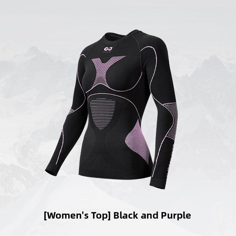 Autumn/Winter quick-drying ski apparel teemdrop