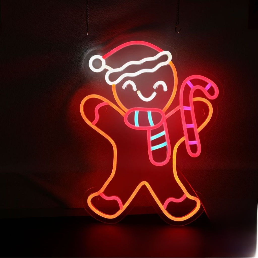 Dimmable LED Neon Light for Christmas Party Wall Decor USB Powered teemdrop