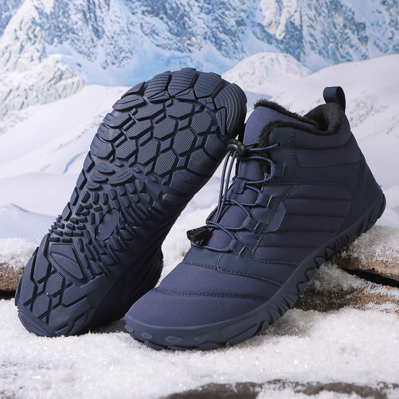 Men's snow boots with insulation padding teemdrop
