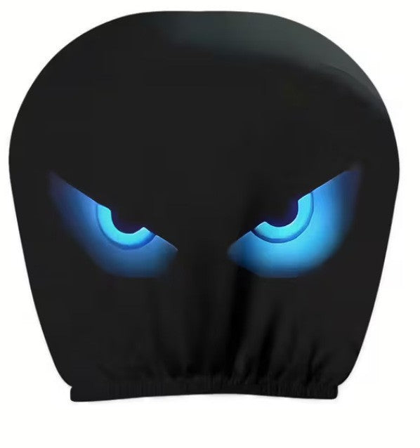 Car headrest cover