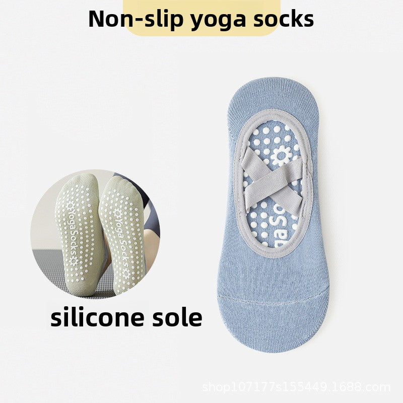 Women's Seamless Silicone Grip Yoga Pilates Socks