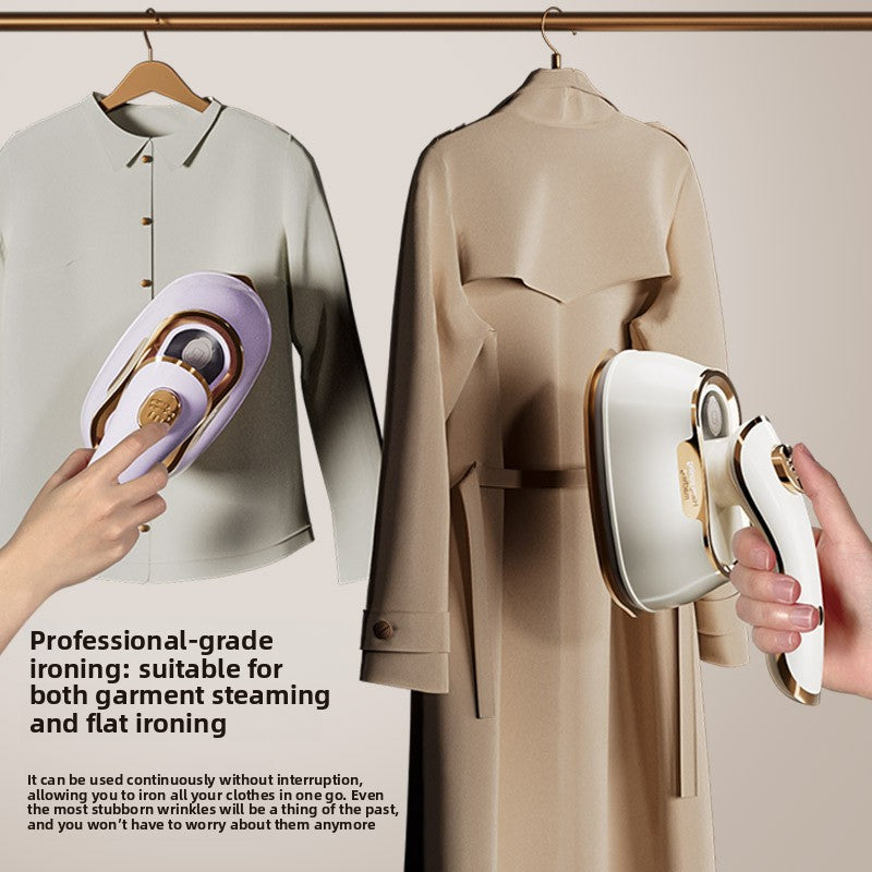 Portable handheld clothing ironing machine teemdrop