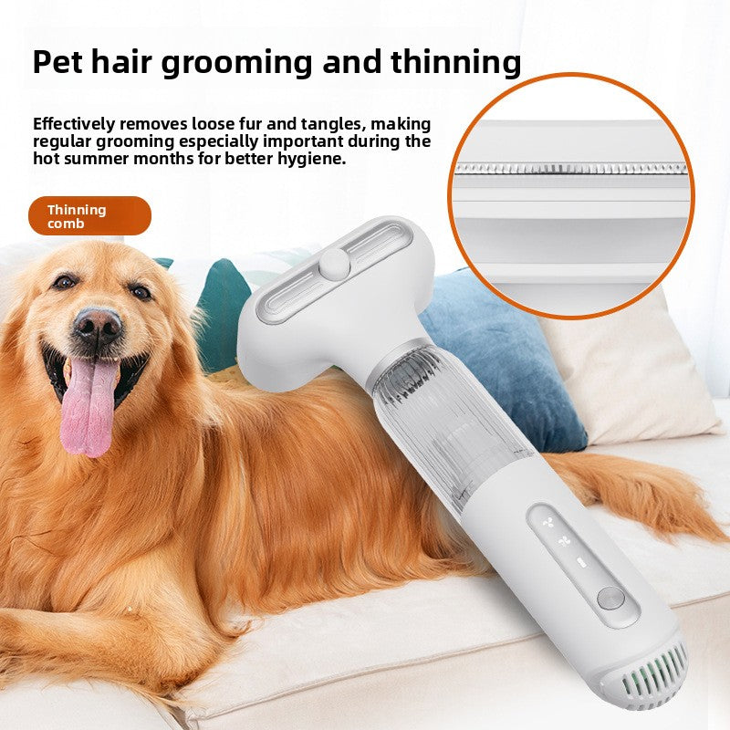 Pet Hair Vacuum Cleaner and Groomer