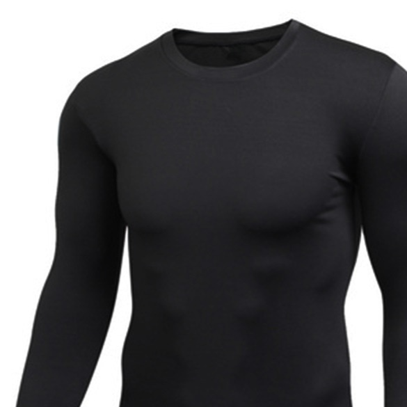 Fitness Long-Sleeved Moisture-Wicking Sports Shirt teemdrop
