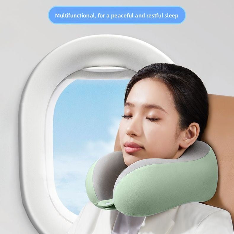 Ergonomic U-Shaped Memory Foam Travel Pillow
